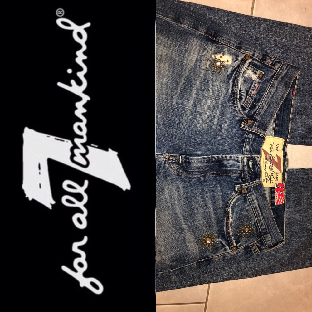 Great china wall seven sz 31 cotton jeans